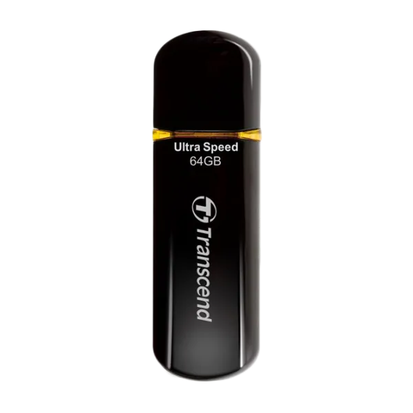 Transcend JetFlash 600 64 GB Black photo 1