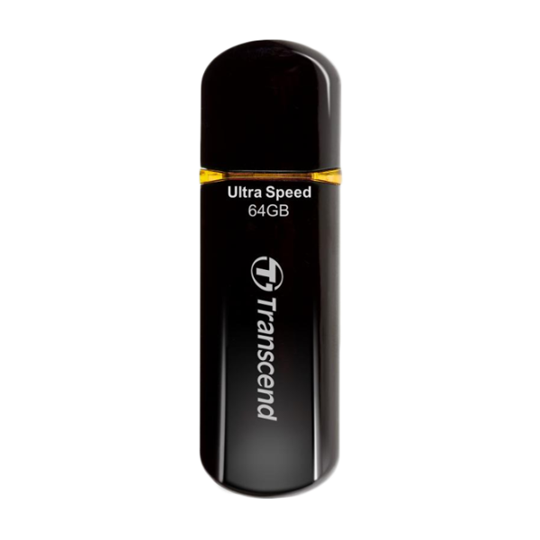 Transcend JetFlash 600 64 GB Black photo 1