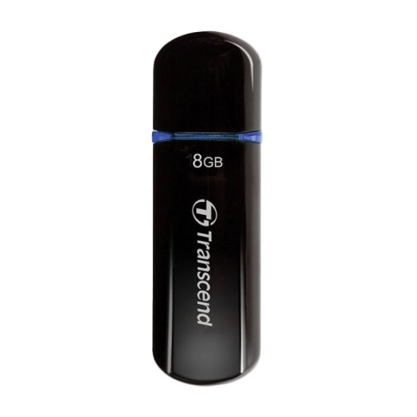 Transcend JetFlash 600 8 GB Black photo 1