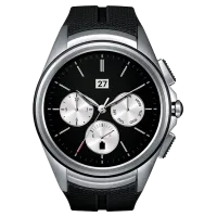 Умные часы LG W200 G Watch 2 1.38"/ Серебристый Черный