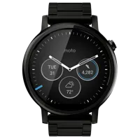 Умные часы Motorola Moto 360 (2nd Gen) 1.8"/ Черный