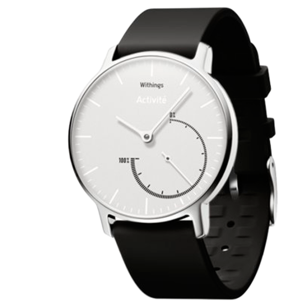 Фитнес-браслет Withings Activite Steel 1.3"/ Черный Белый photo 1 Фитнес-браслет Withings Activite Steel 1.3"/ Черный Белый photo 1