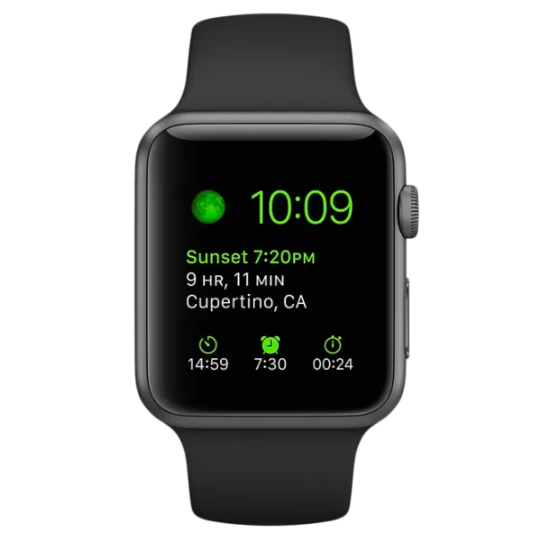 Умные часы Apple Watch Series 1 1.65"/ Серый photo 1 Умные часы Apple Watch Series 1 1.65"/ Серый photo 1