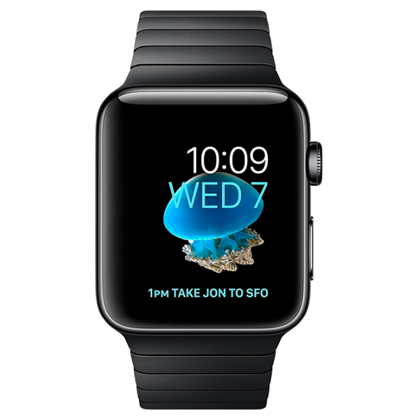 Умные часы Apple Watch 1.65"/ Черный photo 1 Умные часы Apple Watch 1.65"/ Черный photo 1