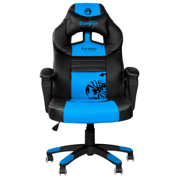 Scaun Gaming Marvo CH-105 Blue photo 1 Scaun Gaming Marvo CH-105 Blue photo 1
