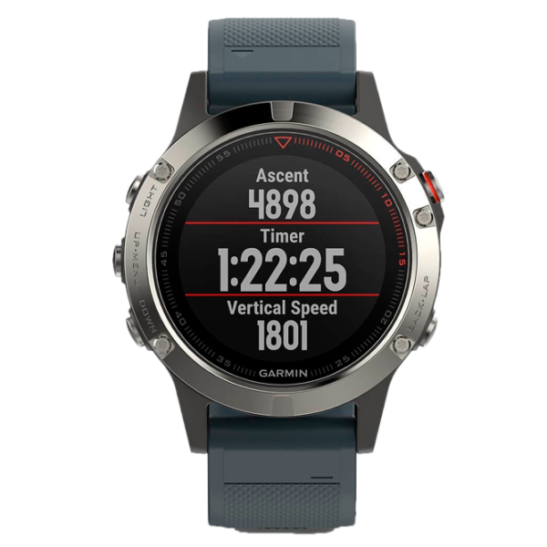 Умные часы Garmin Fenix 5 1.85"/ Серебристый photo 1