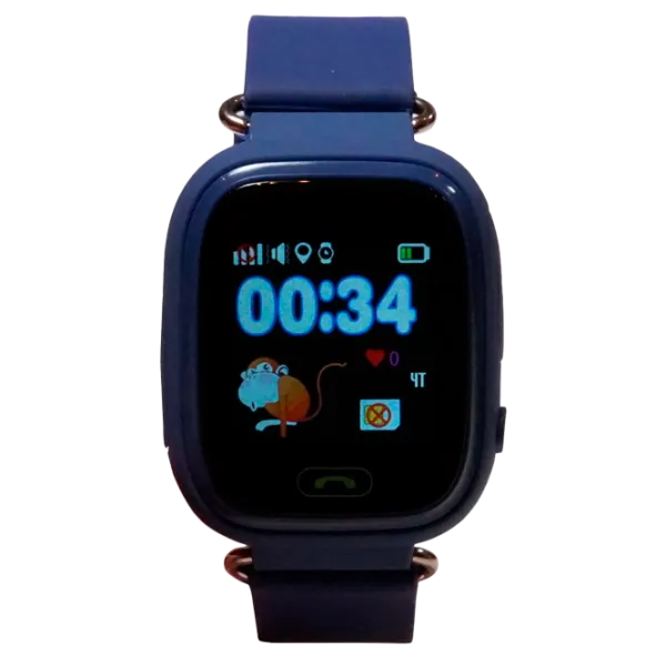 Ceas inteligent Smart Baby Q90 Dark Blue photo 1 Ceas inteligent Smart Baby Q90 Dark Blue photo 1