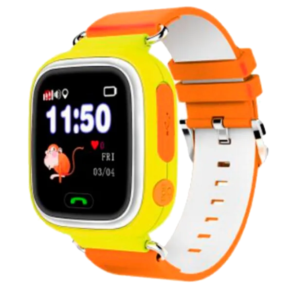 Умные часы Smart Baby Q90 Желтый photo 1 Умные часы Smart Baby Q90 Желтый photo 1