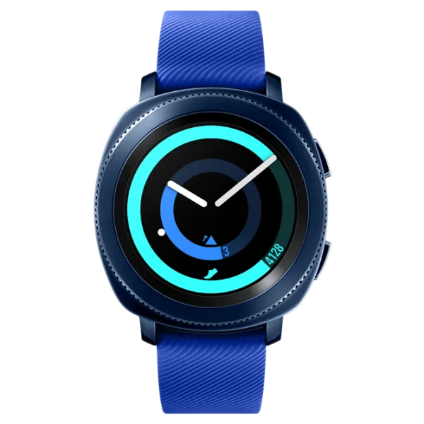 Умные часы Samsung Gear Sport 1.2"/ SM-R600/ Синий photo 1 Умные часы Samsung Gear Sport 1.2"/ SM-R600/ Синий photo 1