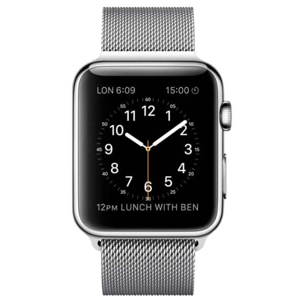 Умные часы Apple Milanese Loop 1.54"/ Серебристый photo 1 Умные часы Apple Milanese Loop 1.54"/ Серебристый photo 1