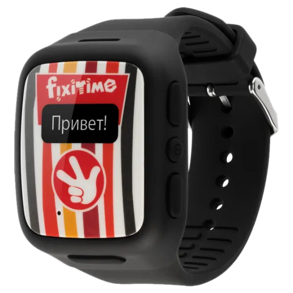 Ceas inteligent FixiTime Fixitime Black photo 1 Ceas inteligent FixiTime Fixitime Black photo 1