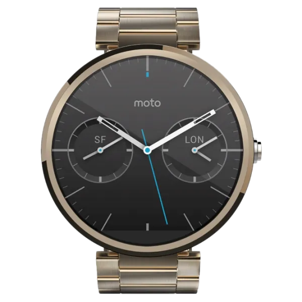 Умные часы Motorola Moto 360 1.65"/ Champagne Золотой photo 1