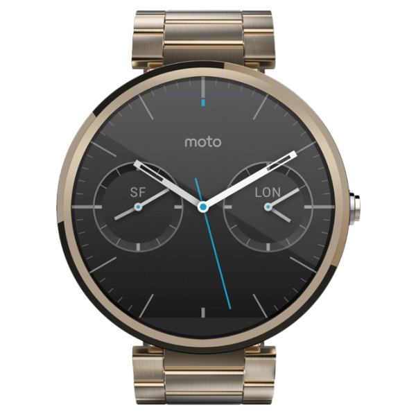 Умные часы Motorola Moto 360 1.65"/ Champagne Золотой photo 1