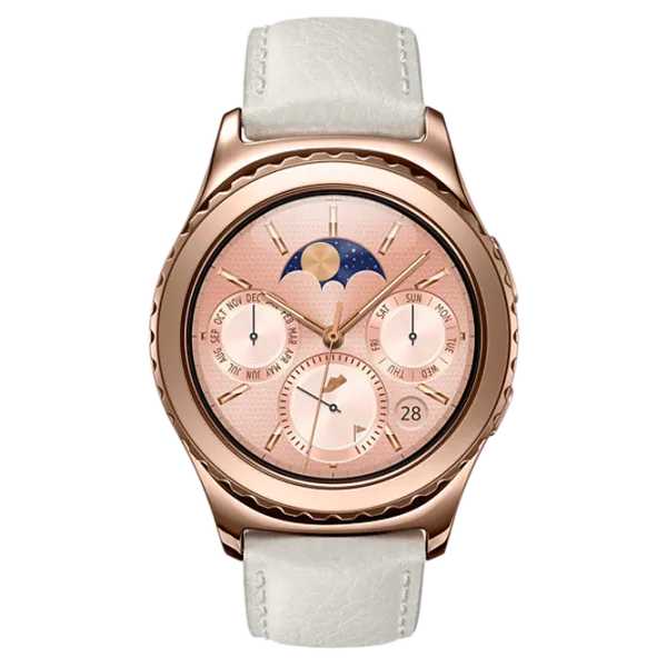Ceas inteligent Samsung Gear S2 R732/ Peach Gold photo 1