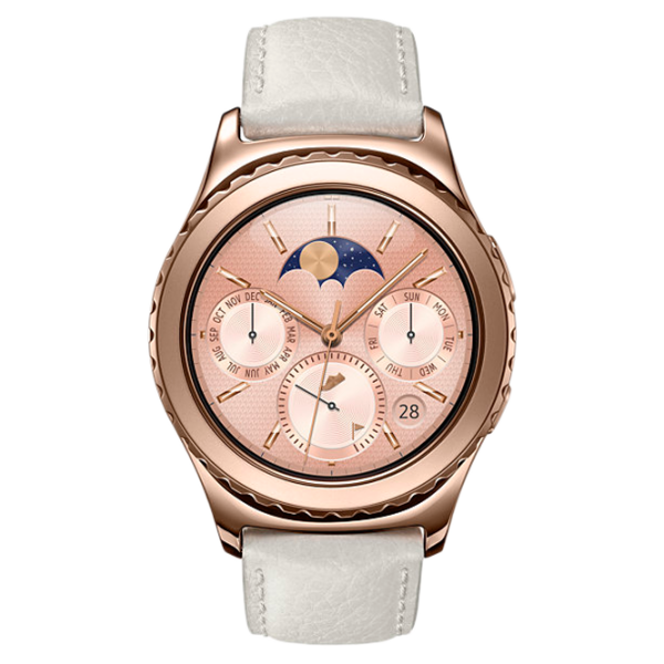 Ceas inteligent Samsung Gear S2 R732/ Peach Gold photo 1