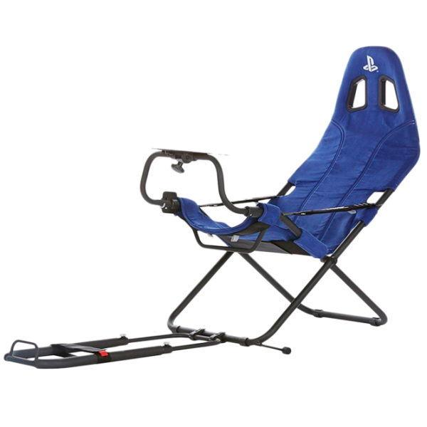 Scaun Gaming Playseat Challenge Sony Playstation Edition Blue photo 1