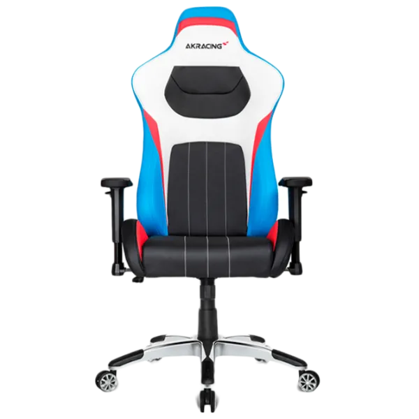 Игровое кресло AKRACING Premium Style Белый Синий photo 1
