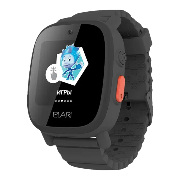 Ceas pentru copii cu GPS Elari FixiTime 3 1.3"/ Black photo 1