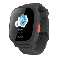 Детские часы с GPS Elari FixiTime 3 1.3"/ Черный