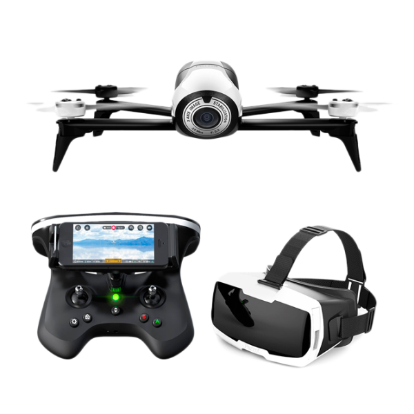Parrot Bebop 2FPV 25 мин/ 16 м/с Скорость по горизонтали/ 6 м/с Скорость по вертикали/ Белый Серебристый photo 1 Parrot Bebop 2FPV 25 мин/ 16 м/с Скорость по горизонтали/ 6 м/с Скорость по вертикали/ Белый Серебристый photo 1