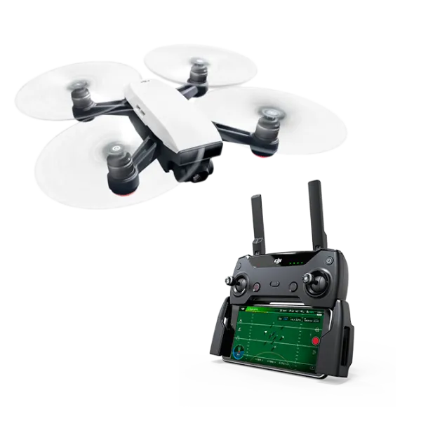Дрон DJI Spark Fly More Combo 16 мин/ 13.9 м/с Скорость по горизонтали/ 3 м/с Скорость по вертикали/ Белый  photo 1 Дрон DJI Spark Fly More Combo 16 мин/ 13.9 м/с Скорость по горизонтали/ 3 м/с Скорость по вертикали/ Белый  photo 1