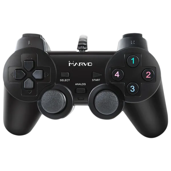 Геймпад Marvo GT006 Проводная/ 15 buttons/ Черный photo 1