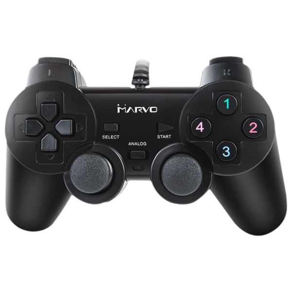 Геймпад Marvo GT006 Проводная/ 15 buttons/ Черный photo 1