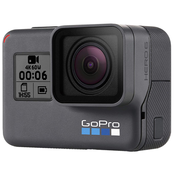 Cameră action GoPro Hero 6 12 MP / 1220 mAh / Black photo 1 Cameră action GoPro Hero 6 12 MP / 1220 mAh / Black photo 1