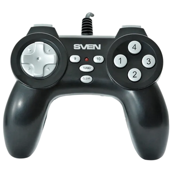 Gamepad Sven Scout 10 Cu fir/ 12 buttons/ Black photo 1 Gamepad Sven Scout 10 Cu fir/ 12 buttons/ Black photo 1