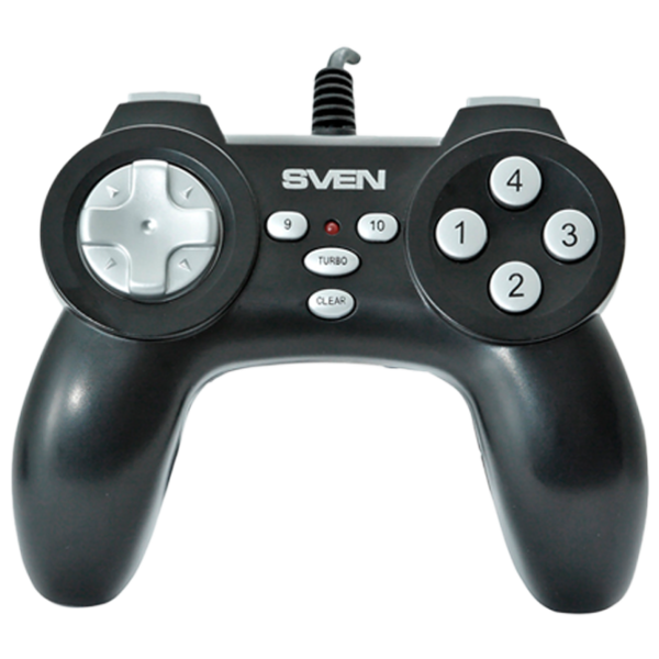 Gamepad Sven Scout 10 Cu fir/ 12 buttons/ Black photo 1 Gamepad Sven Scout 10 Cu fir/ 12 buttons/ Black photo 1