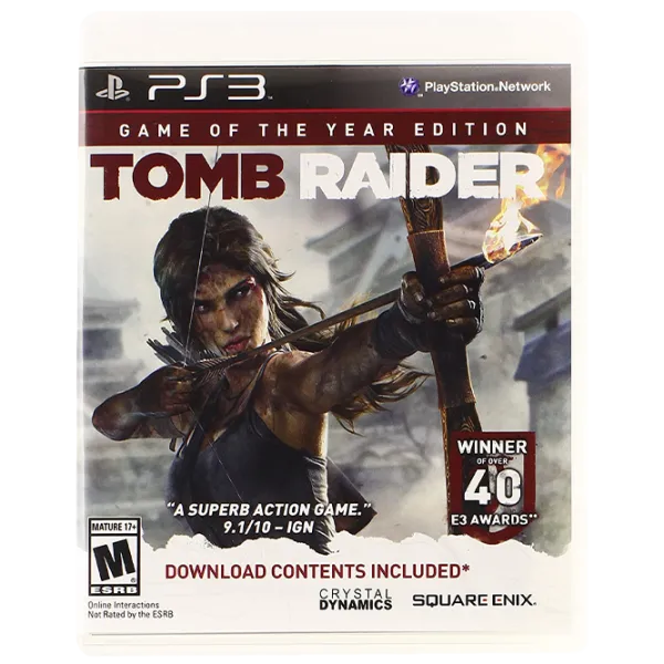 Tomb Raider Game for PlayStation 3 photo 1  Tomb Raider Game for PlayStation 3 photo 1