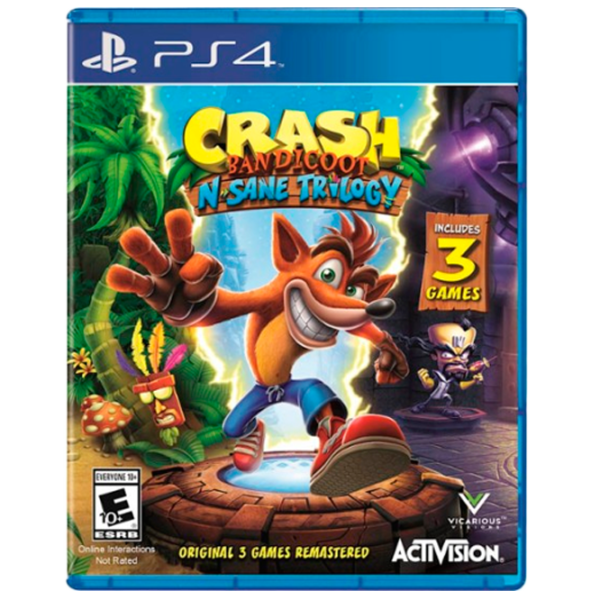 Crash Bandicoot N-sane Trilogy Game for PlayStation 4 photo 1 Crash Bandicoot N-sane Trilogy Game for PlayStation 4 photo 1
