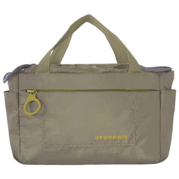 Сумка-органайзер Tucano Mia Bag-In-Bag S Mil Nailon/ Зелёный photo 1