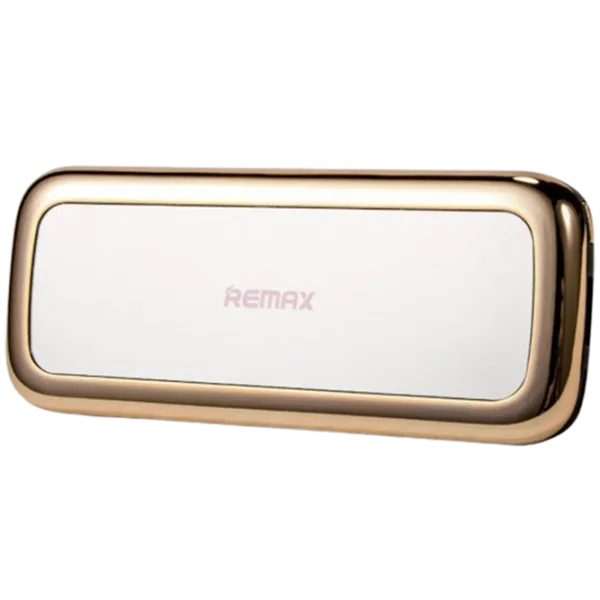 Power Bank Remax Mirror 10000 мАч/ Золотой photo 1 Power Bank Remax Mirror 10000 мАч/ Золотой photo 1