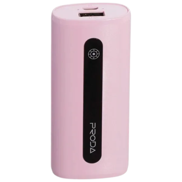 Power Bank Remax RPL-2 E5 5000 мАч/ Розовый photo 1 Power Bank Remax RPL-2 E5 5000 мАч/ Розовый photo 1