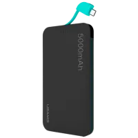 Acumulator extern USAMS CD04 5000 mAh/ Black