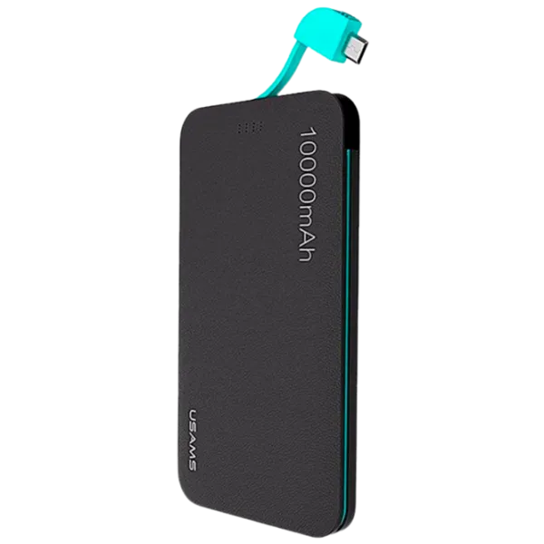 Power Bank Usams CD05 10000 мАч/ Черный photo 1 Power Bank Usams CD05 10000 мАч/ Черный photo 1
