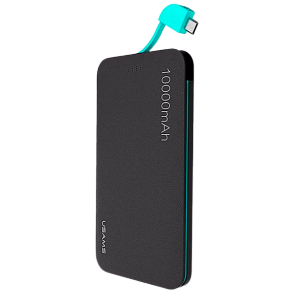 Power Bank Usams CD05 10000 мАч/ Черный photo 1 Power Bank Usams CD05 10000 мАч/ Черный photo 1