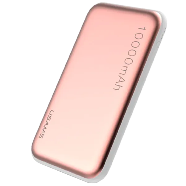 Power Bank USAMS CD03 10000 mAh/ Rose photo 1 Power Bank USAMS CD03 10000 mAh/ Rose photo 1