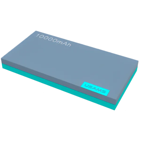 Power Bank USAMS CD01 10000 mAh/ Gray photo 1