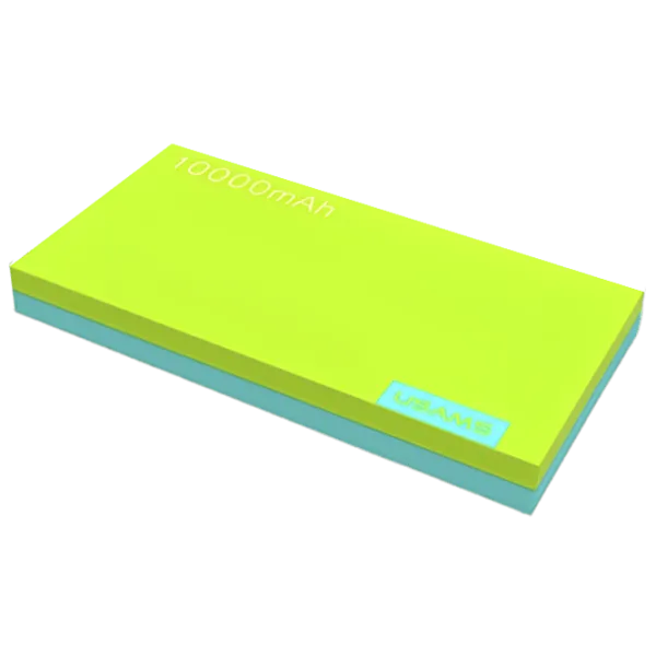 Power Bank USAMS CD01 10000 mAh/ Green photo 1