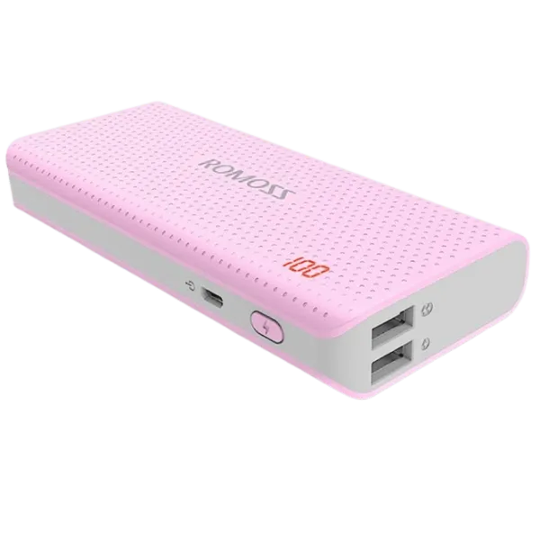 Acumulator extern Romoss Sense 4 Led 10400 mAh/ Pink photo 1 Acumulator extern Romoss Sense 4 Led 10400 mAh/ Pink photo 1