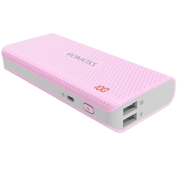 Acumulator extern Romoss Sense 4 Led 10400 mAh/ Pink photo 1 Acumulator extern Romoss Sense 4 Led 10400 mAh/ Pink photo 1