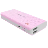 Acumulator extern Romoss Sense 4 Led 10400 mAh/ Pink