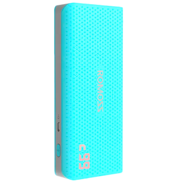 Acumulator extern Romoss Sense 4 Led 10400 mAh/ Blue photo 1 Acumulator extern Romoss Sense 4 Led 10400 mAh/ Blue photo 1