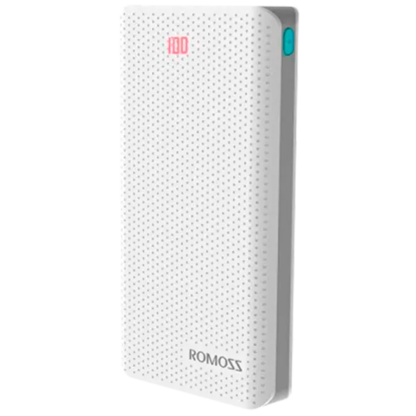 Power Bank Romoss Sense 6 Led 20000 mAh/ White photo 1 Power Bank Romoss Sense 6 Led 20000 mAh/ White photo 1
