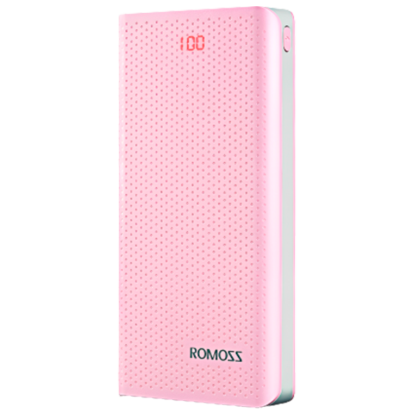 Power Bank Romoss Sense 10 10000 mAh/ Pink photo 1 Power Bank Romoss Sense 10 10000 mAh/ Pink photo 1