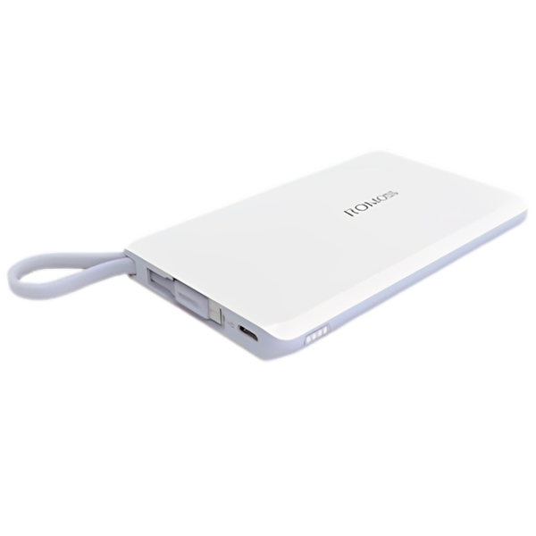 Power Bank Romoss QS05 5000 mAh/ White photo 1 Power Bank Romoss QS05 5000 mAh/ White photo 1