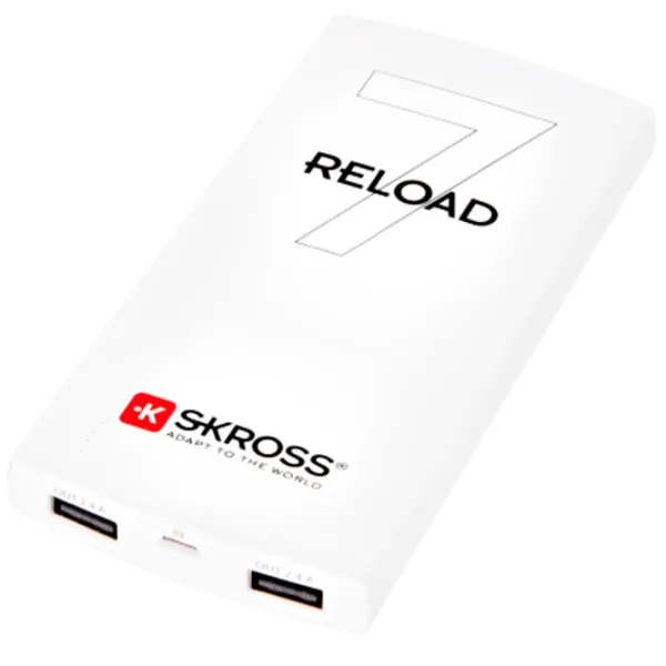 Power Bank SKross Reload 7 7000 мАч/ Белый photo 1
