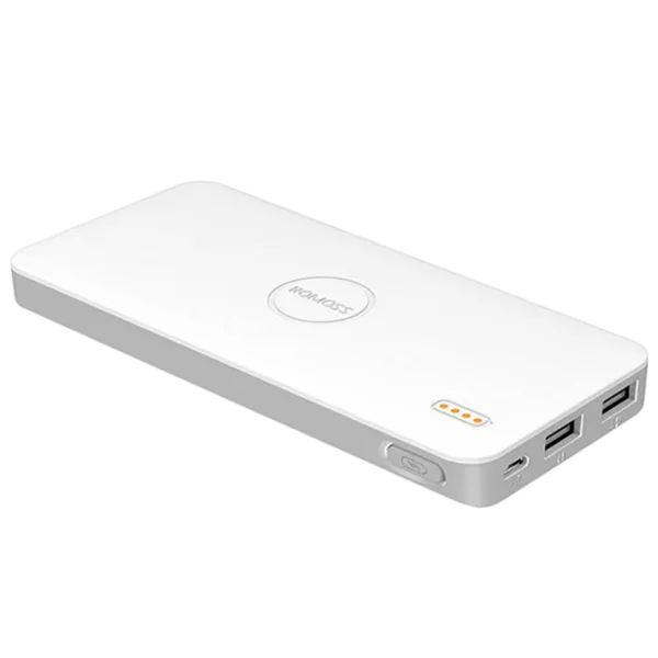 Power Bank Romoss Polimos 10 10000 mAh/ White photo 1 Power Bank Romoss Polimos 10 10000 mAh/ White photo 1